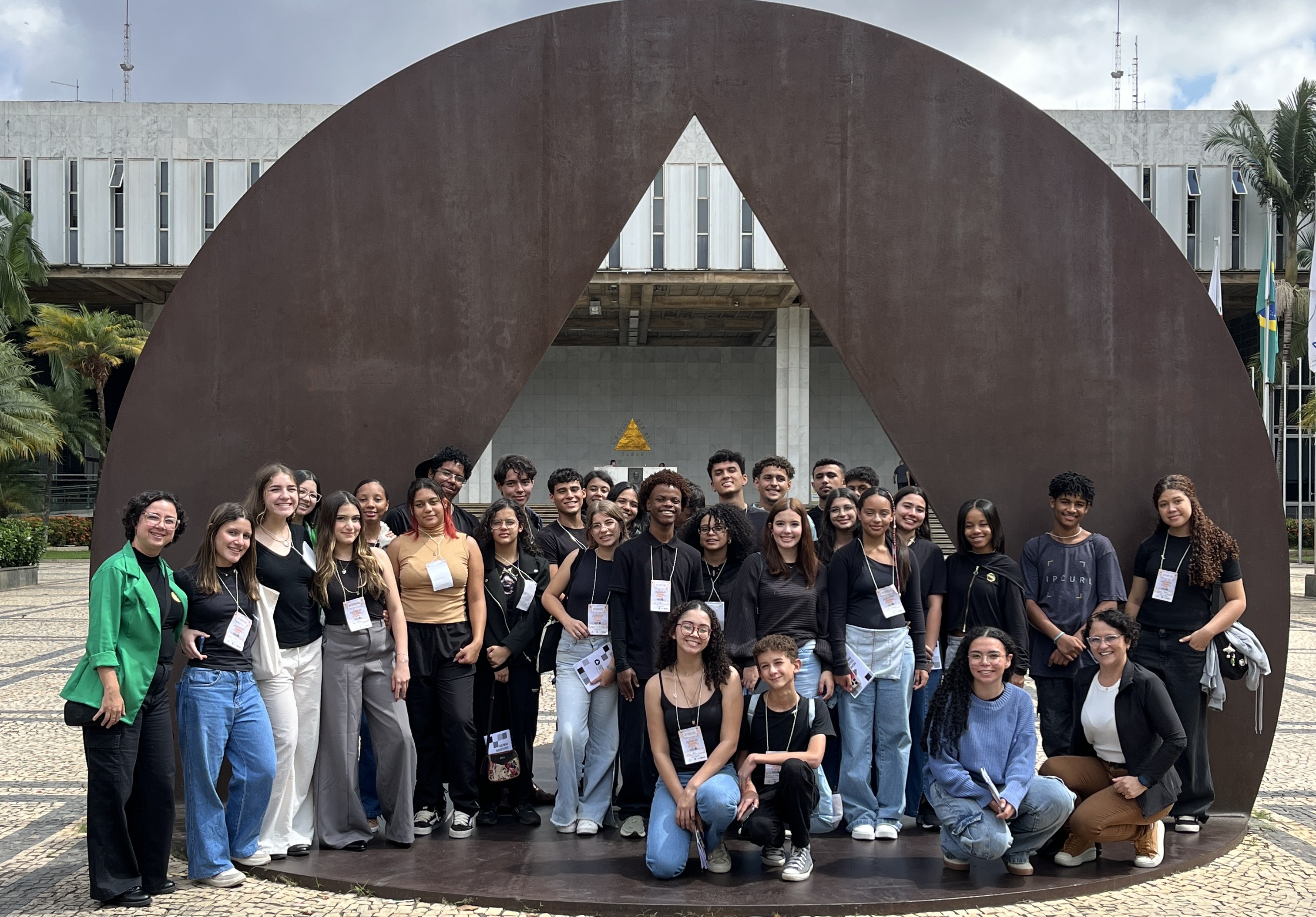 Participantes da edi&ccedil;&atilde;o 2026 em visita &agrave; Assembleia Legislativa de Minas Gerais