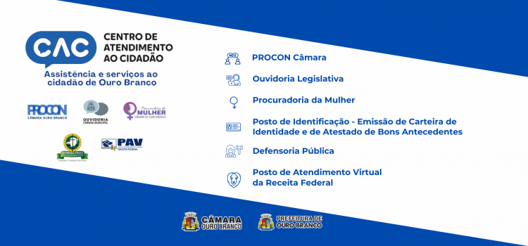 Saiba tudo sobre o Centro de Atendimento ao Cidadão (CAC)!